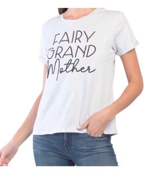 Sweet Soul “Fairy Grand Mother”Embroidered Graphic Tee (NWT) (Size: Medium)